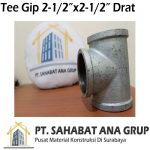 Tee Gip 2-12x2-12 Inch Drat